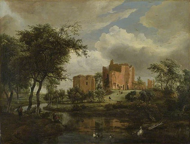Le rovine del castello di Brederode